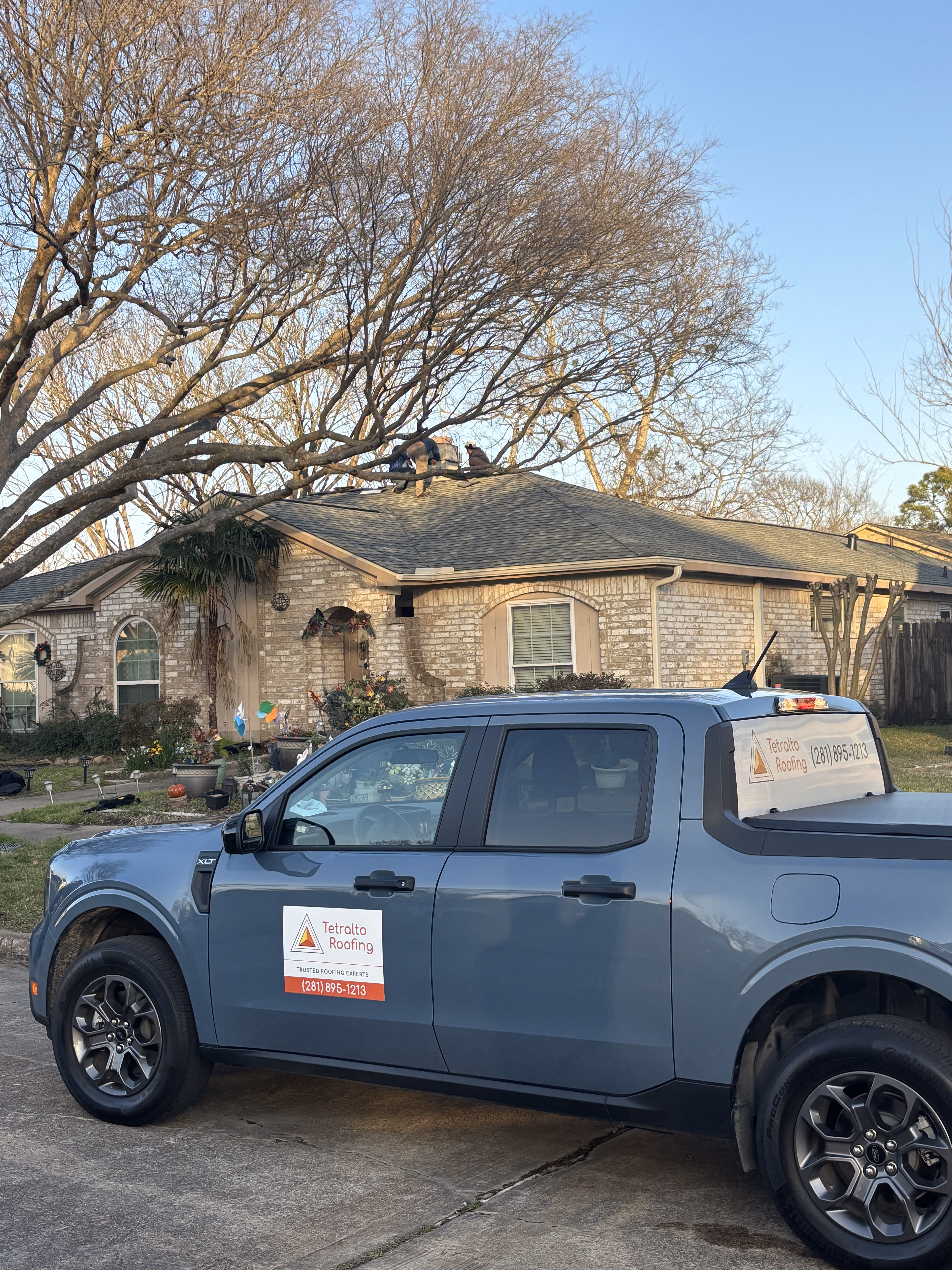 A Beautiful New Roof in Meadows Place